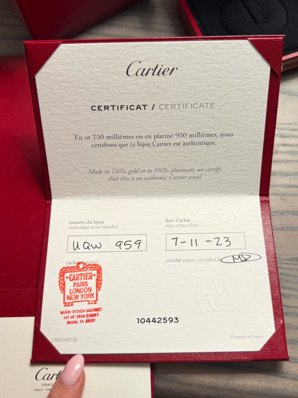 Cartier Love Ring - Picture 4 of 6